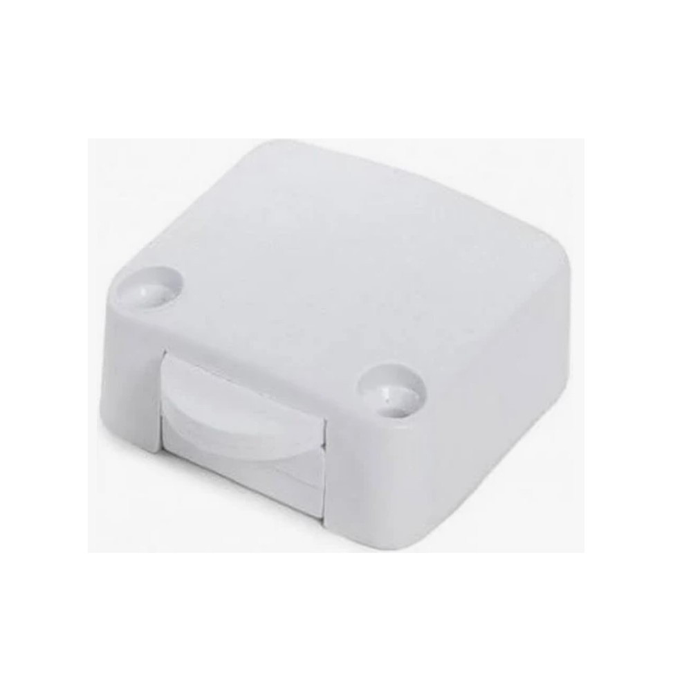Pulsante per anta Bianco con contatto NC Lampo 5120BI