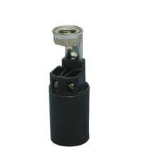 Portalampada per finta candela con nippel in Metallo H65 Lampo A2052