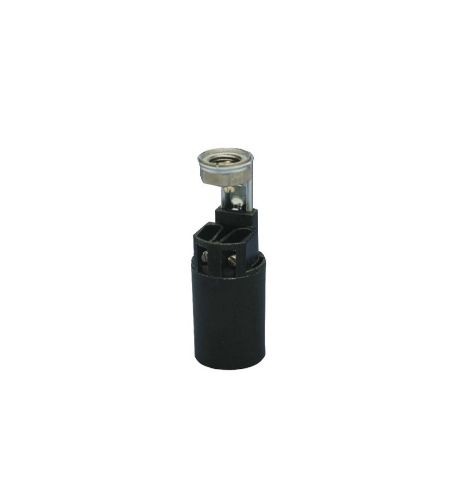 Portalampada per finta candela con nippel in Metallo H65 Lampo A2052
