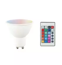 Lampada Led 6w RGB con telecomando cambio colore DIKLED6WMRGBW