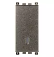 Invertitore illuminabile Vimar Arke' Metal 19013.M