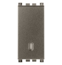 Interruttore Unipolare  illuminabile Vimar Arke' Metal 19001.M