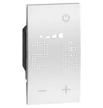 Sonda con display per il controllo della temperatura Bianco Bticino Living Now KW4691