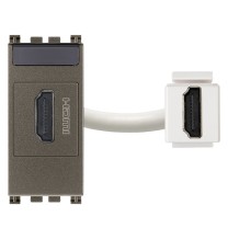 Presa HDMI Vimar Arke' Metal 19346.M