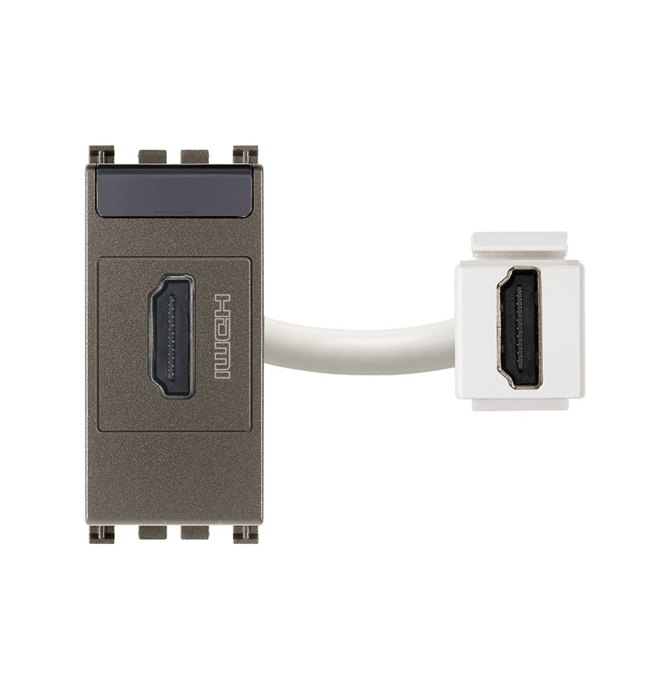 Presa HDMI Vimar Arke' Metal 19346.M