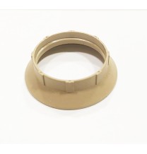 Ghiera in termoplastico oro per portalampada E14 Lampo E550OR