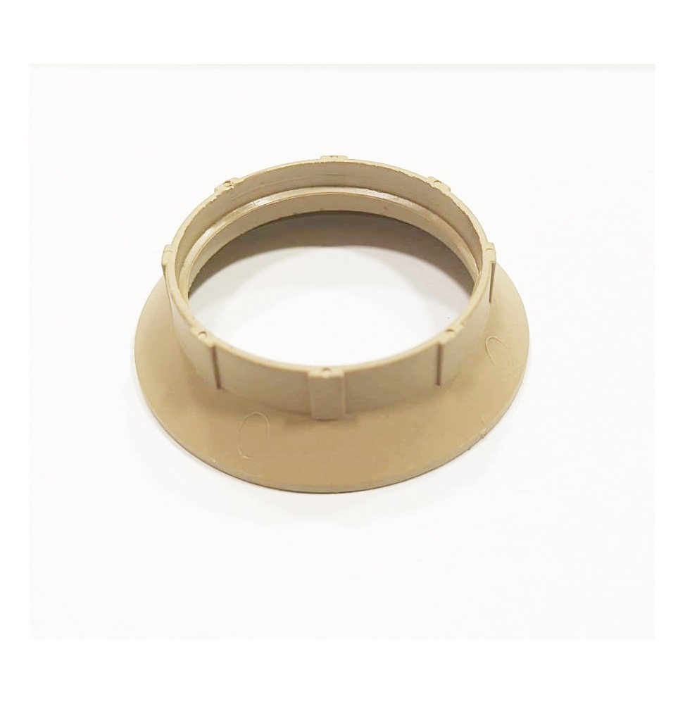 Ghiera in termoplastico oro per portalampada E14 Lampo E550OR