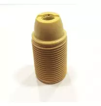 Portalampada E14 Filettato Oro in termoplastico Lampo E600FOR