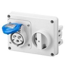 Presa Interbloccata 2P+T senza fondo IP44 32A Gewiss GW66115