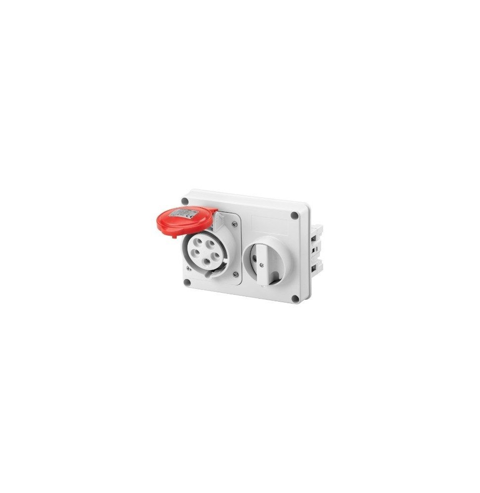 Presa Interbloccata 3P+N+T senza fondo IP44 32A Gewiss GW66120