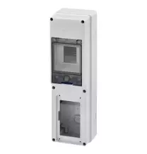 Quadro da parete per una  Presa Interbloccata Combibloc 4 Moduli Gewiss GW66491