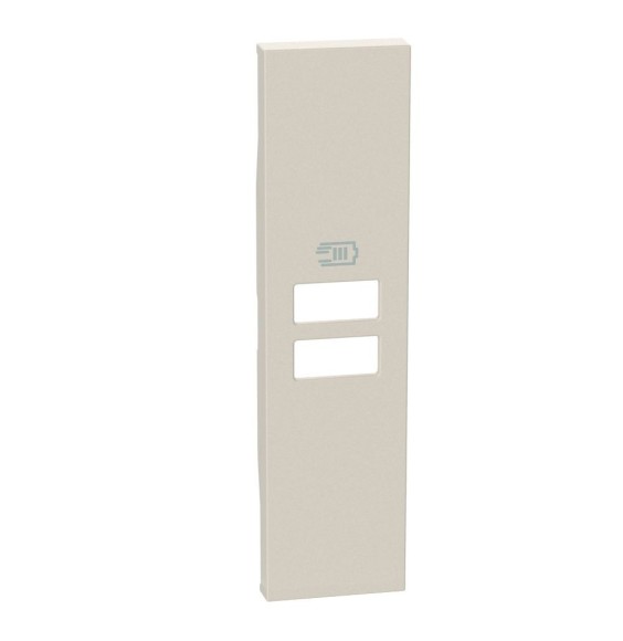 Cover Bticino Living Now sabbia per prese con due ingressi USB KM13C