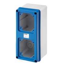 Cassetta con 2 Flange da Parete IP67 GW66741N