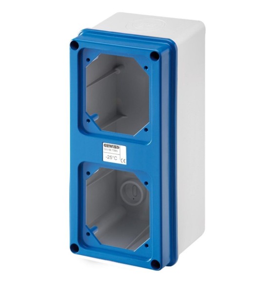 Cassetta con 2 Flange da Parete IP67 GW66741N