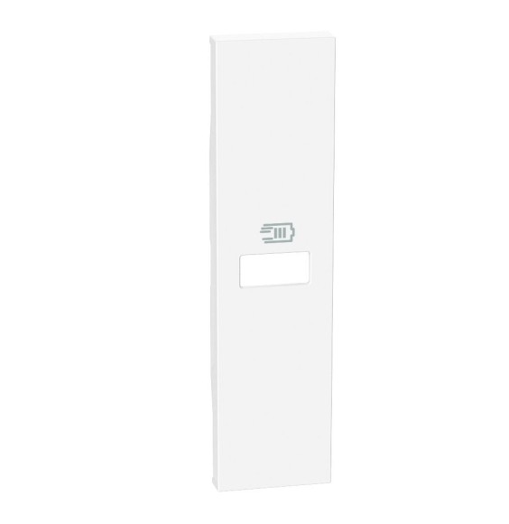 Cover Bticino Living Now bianca per caricatori USB da 1 modulo  KW11C