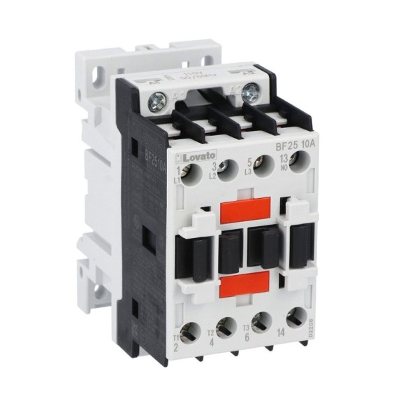 Contattore Tripolare 25 A Bobina 24V AC Lovato BF2510A024