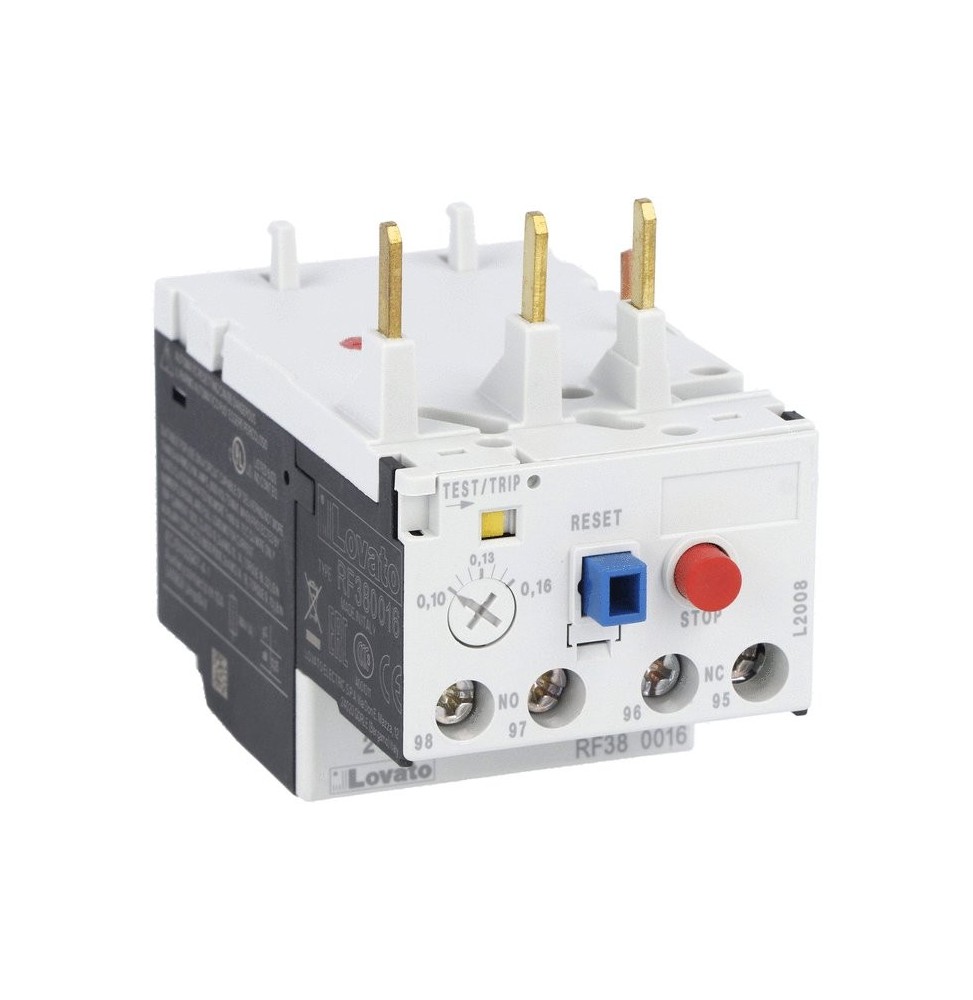 Relè termico per protezione motore 2,5-4 A Lovato RF380400