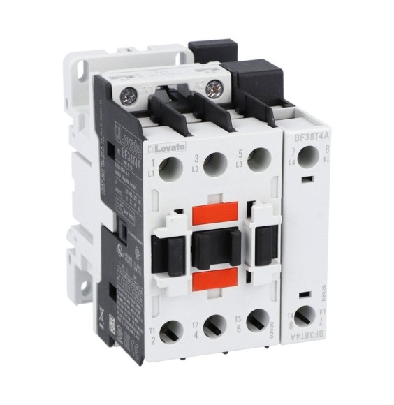 Contattore Lovato  Bobina 230V AC Quadripolare 56A BF38T4A230