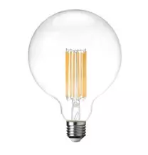 Lampada Globo d.125 Trasparente 17W luce Calda Lampo FLGL17W125E27BC