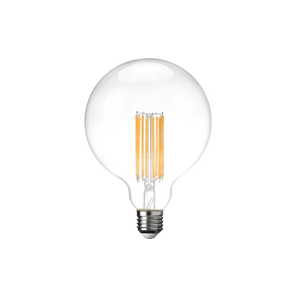 Lampada Globo d.125 Trasparente 17W luce Calda Lampo FLGL17W125E27BC