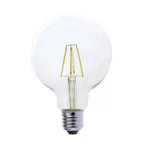 Lampada Globo d.95 Trasparente 17W luce Calda Lampo FLGL95E27BC