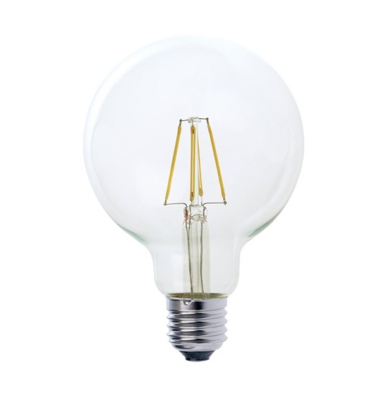 Lampada Globo d.95 Trasparente 17W luce Calda Lampo FLGL95E27BC