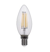 Lampada a filamento Trasparente Oliva 6W luce Calda Lampo FLOLE14BC