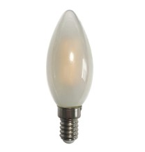 Lampada a filamento Oliva vetro semiopaco 6W luce Calda Lampo FLOLE14SOBC