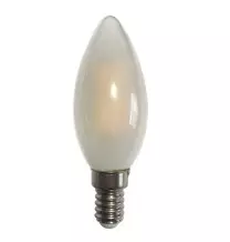 Lampada a filamento Oliva vetro semiopaco 6W luce Calda Lampo FLOLE14SOBC