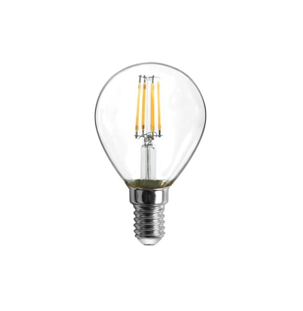 Lampada a filamento Sfera Chiara 6W luce Calda Lampo FLSFE14BC