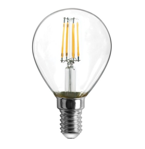 Lampada a filamento Sfera Chiara 6W luce Calda Lampo FLSFE14BC