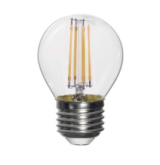 Lampada a filamento Sfera Chiara 6W luce Calda Lampo FLSFE27BC