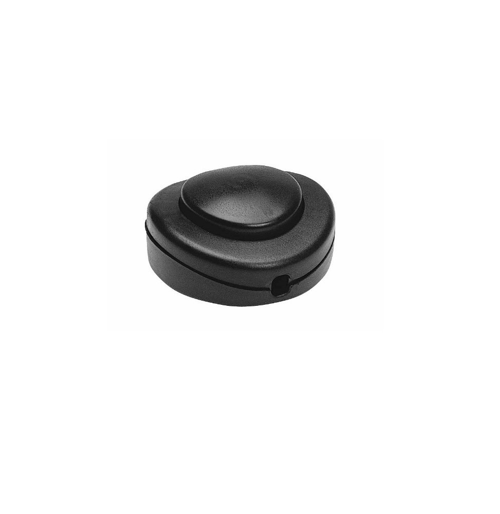 Interruttore a pedale Nero in termoplastico Lampo N800NE