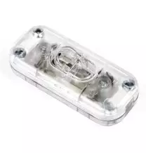 Interruttore a Passafilo trasparente in termoplastico Lampo N910TR