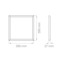 Pannello Led 40W da incasso con alimentatore Lampo PABKFL60BN