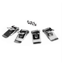 Kit 4 molle in metallo per installazione in cartongesso pannello Led Lampo PABKM60