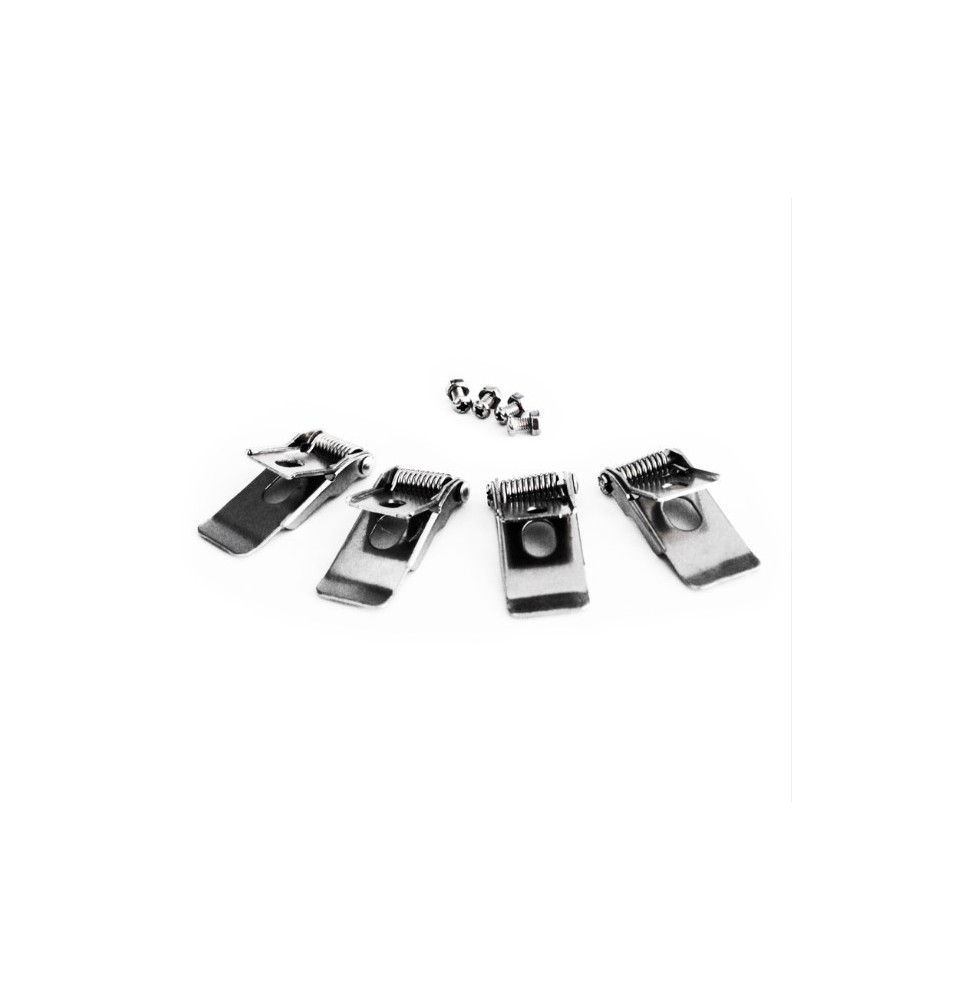 Kit 4 molle in metallo per installazione in cartongesso pannello Led Lampo PABKM60