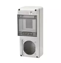 Quadro di distribuzione per 1 presa CEE 5 Moduli Din Gewiss GW68017N