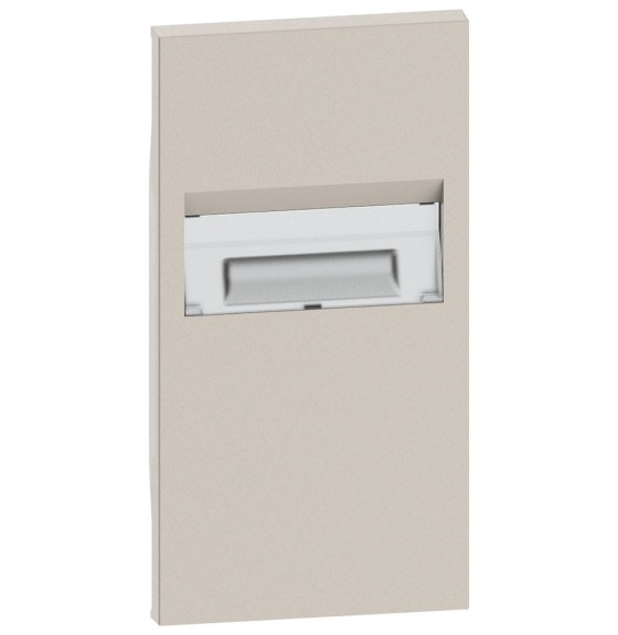 Cover Bticino Living Now per Lampada Segnapasso K4382 Sabbia KM71