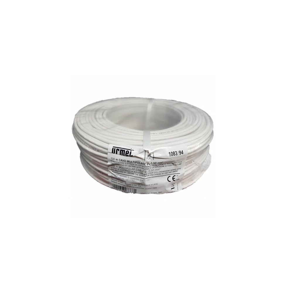 Cavo dedicato per sistema 2Voice in matassa da 100 mt Urmet 1083/94