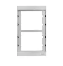 Telaio 2 moduli per impianti Video e Audio Alpha Urmet 1168/62