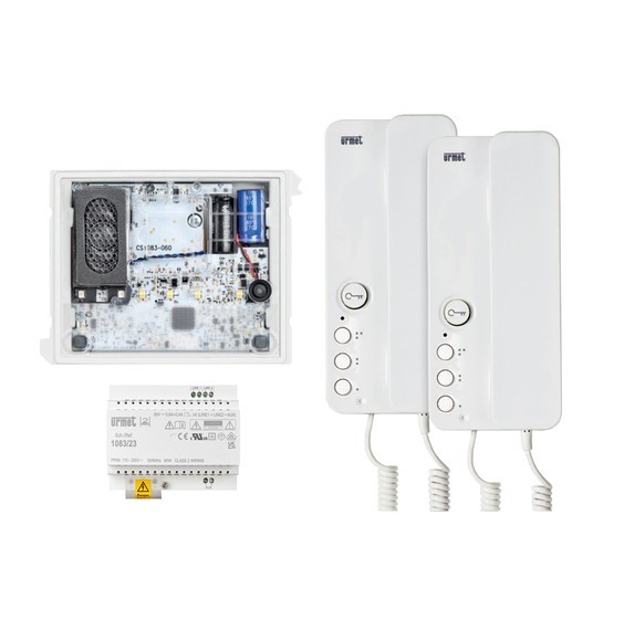 Kit base impianto Citofonico Alpha 2Voice Urmet 1183/622