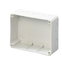 Scatola per prese interbloccate con portafusibili 16 e 32A Orizzontali Gewiss GW66677