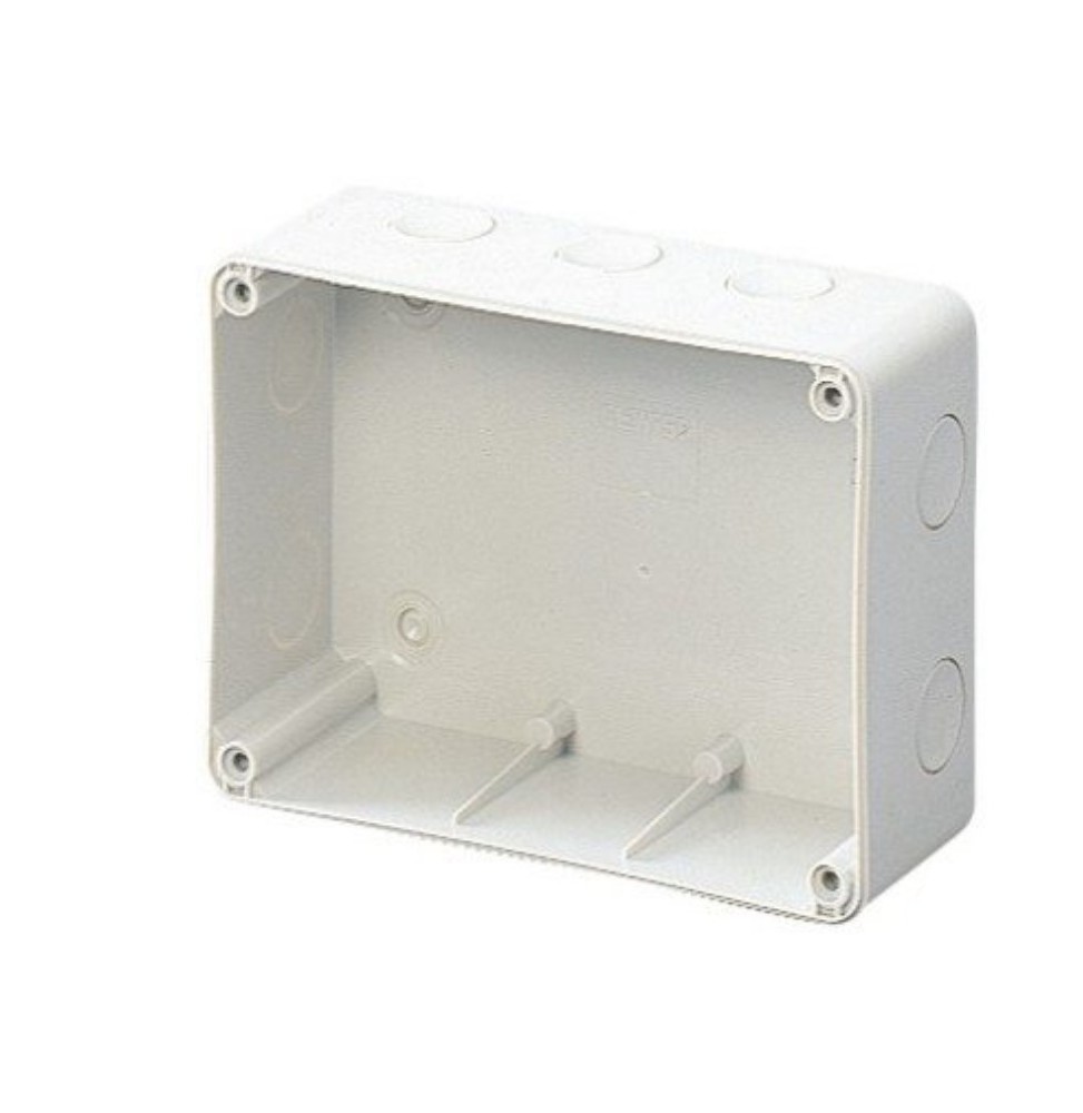 Scatola per prese interbloccate con portafusibili 16 e 32A Orizzontali Gewiss GW66677