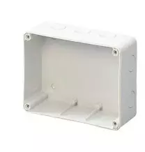 Scatola da parete per prese interbloccate 16 e 32A Orizzontali Gewiss GW66676