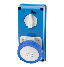 Presa Interbloccata Verticale 2P+T IP67 32A Senza fondo Gewiss GW66315N