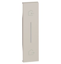 Cover Bticino Living Now Illuminabile Sabbia per Comando Scenario Entra e Esci Wireless KM40