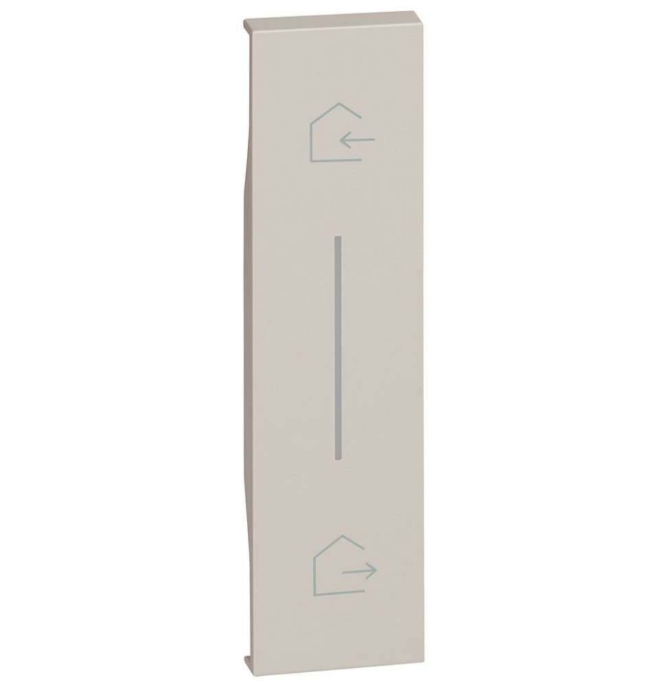 Cover Bticino Living Now Illuminabile Sabbia per Comando Scenario Entra e Esci Wireless KM40