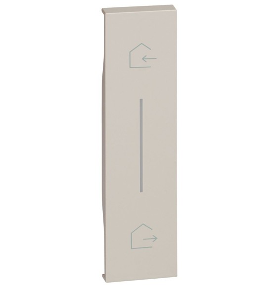 Cover Bticino Living Now Illuminabile Sabbia per Comando Scenario Entra e Esci Wireless KM40