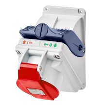 Presa interbloccata 3P+N+T 16A IP44 Senza Fondo Combibloc Gewiss GW66431